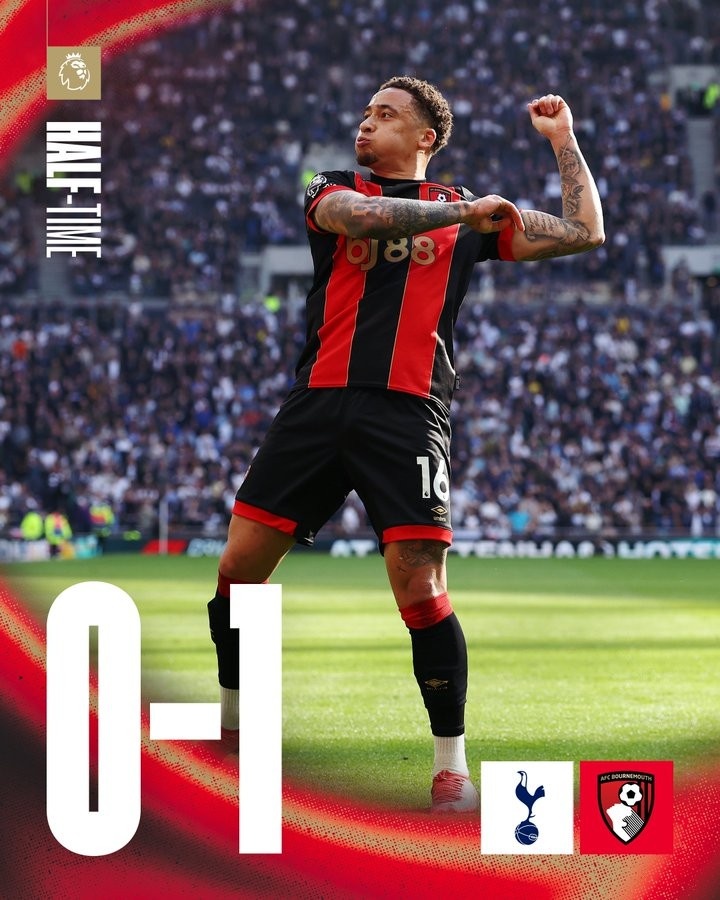 伯恩茅斯通過(guò)運(yùn)動(dòng)戰(zhàn)傳中已經(jīng)打進(jìn)8球，是本賽季英超各隊(duì)最多