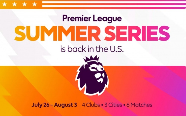 英超官方：伯恩茅斯、埃弗頓、曼聯(lián)、西漢姆將參加今年美國季前賽