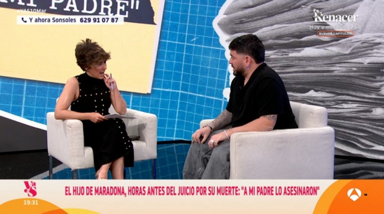 馬拉多納兒子：我確信我父親是被謀殺的，因?yàn)樗乃滥芙o兇手好處