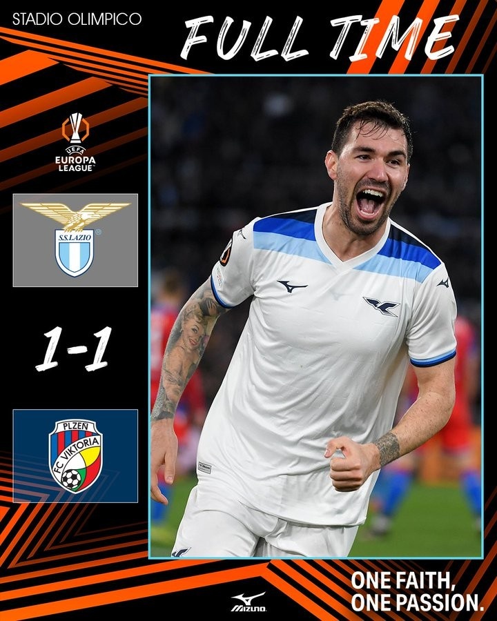 突破！淘汰比爾森勝利，拉齊奧自17-18賽季以來(lái)首次打進(jìn)歐戰(zhàn)八強(qiáng)