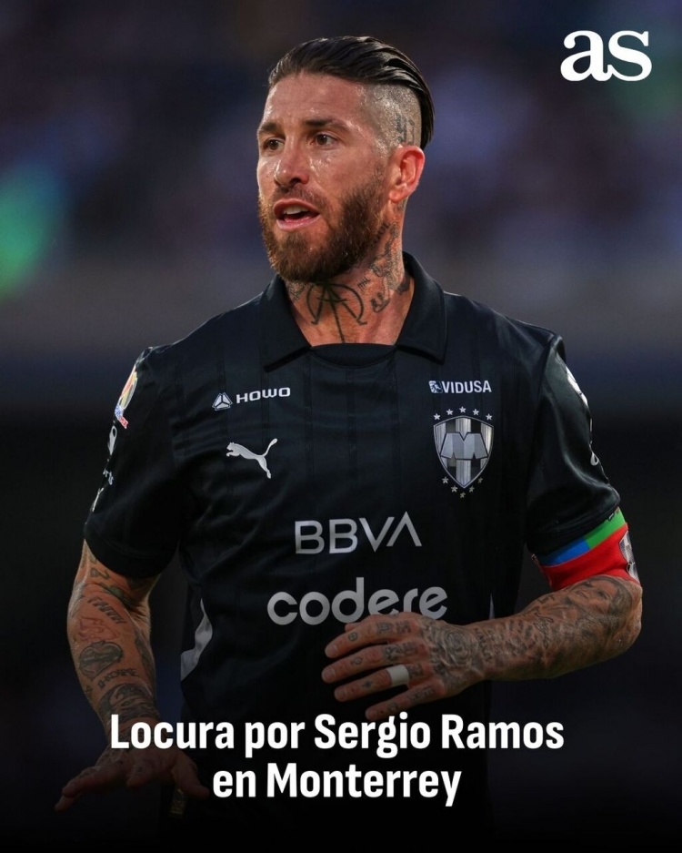 拉莫斯效應(yīng)！阿斯報(bào)：蒙特雷三周內(nèi)球衣銷(xiāo)量是平時(shí)的七倍