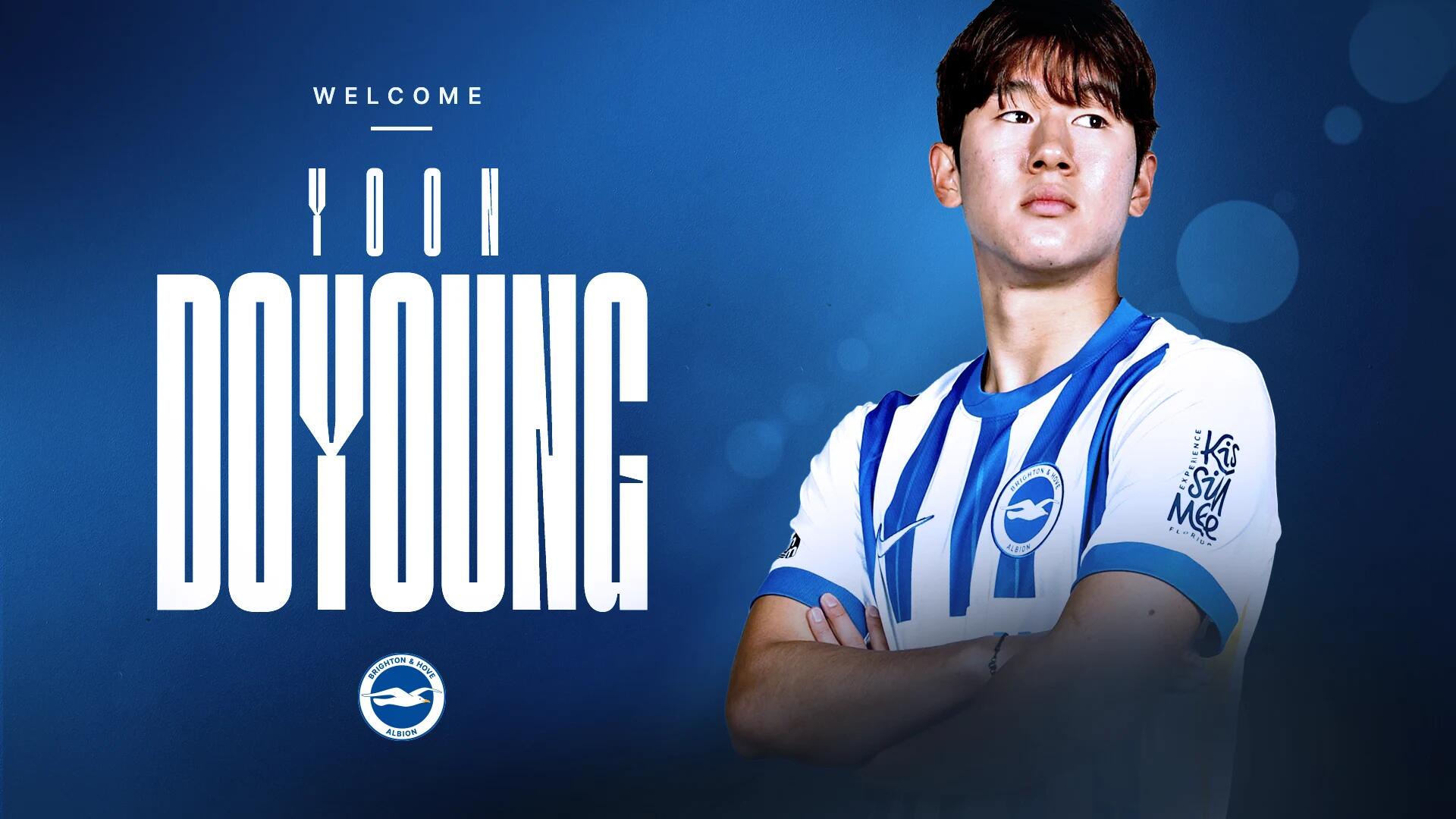 U20亞洲杯1球1助！官方：布萊頓200萬英鎊簽18歲韓國小將尹棹泳