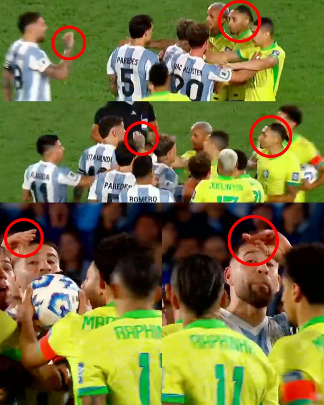 火藥味拉滿！外媒：奧塔門迪做手勢“閉嘴吧你”，回應(yīng)拉菲放狠話