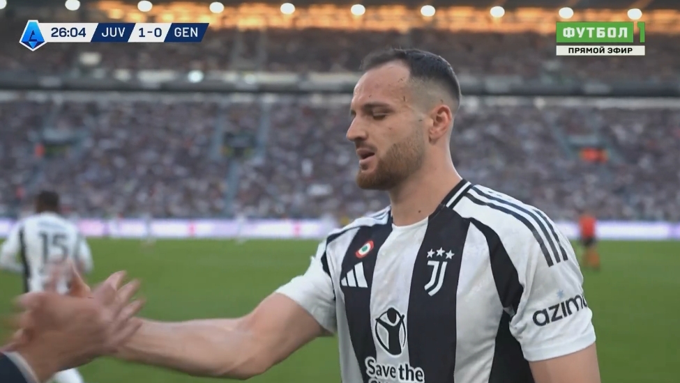 第27分鐘加蒂因傷無法堅(jiān)持，卡盧盧登場