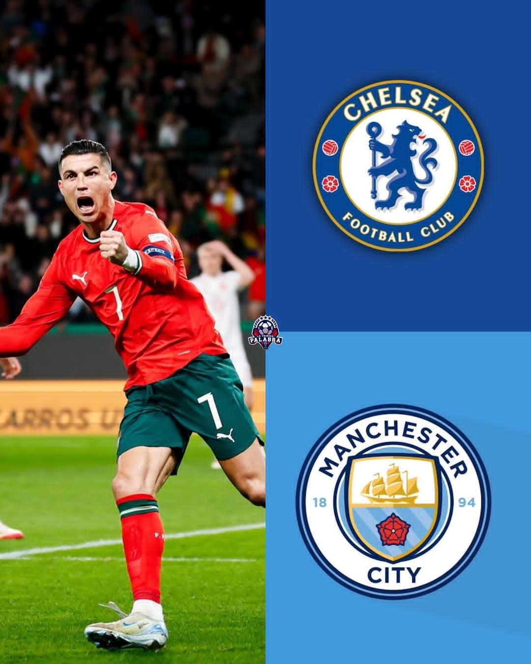 外媒：C羅可能與一支球隊(duì)簽1個(gè)月參加世俱杯，切爾西曼城是首選