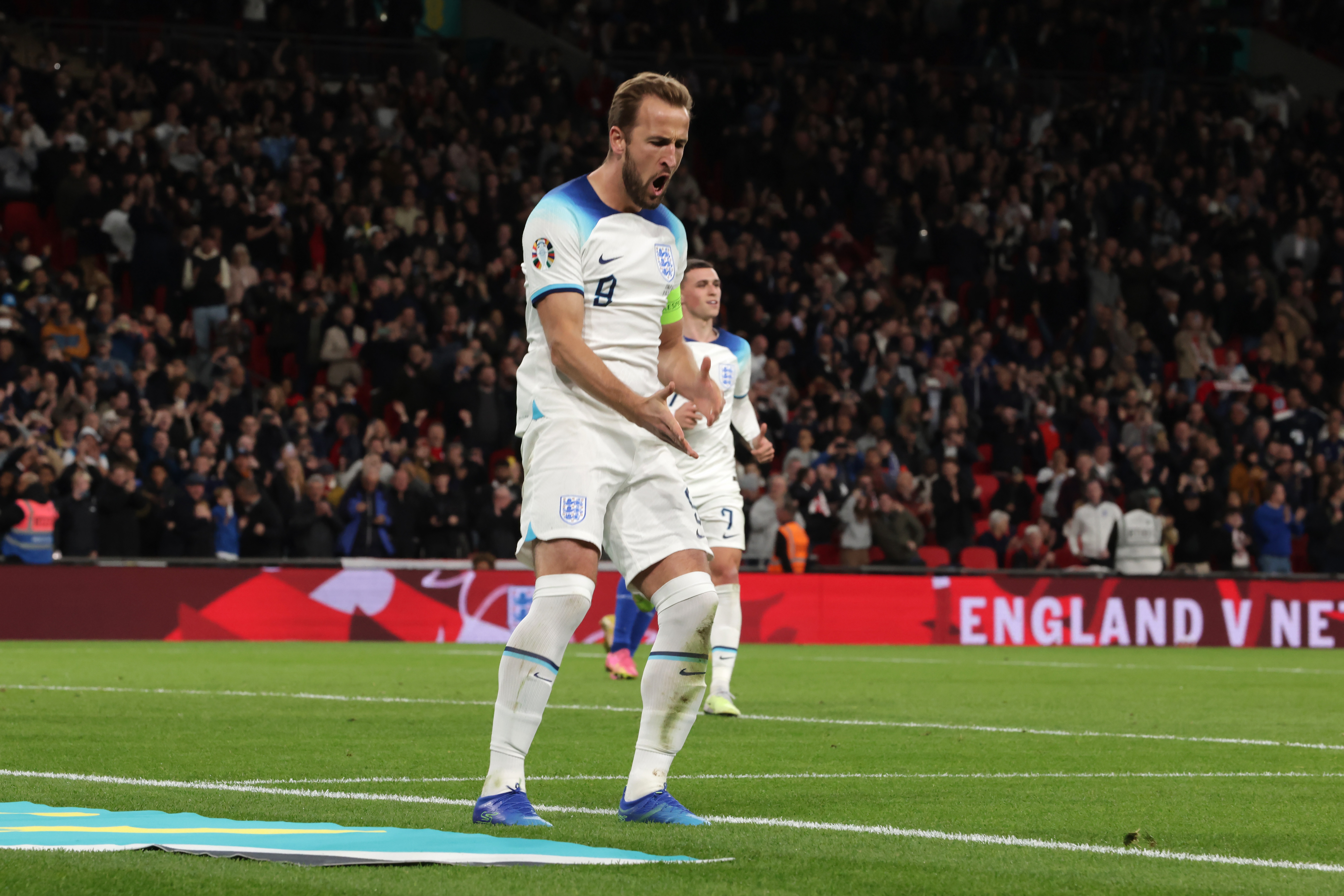 進(jìn)球保障！凱恩近17次在溫布利為英格蘭出戰(zhàn)共計(jì)打進(jìn)17球